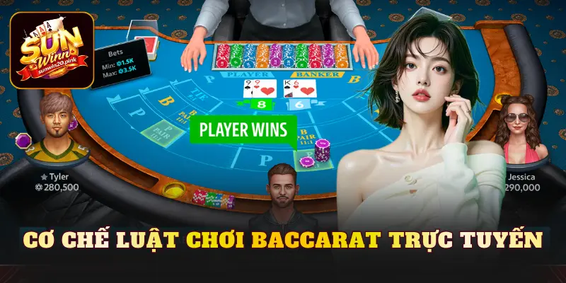 Cơ chế luật chơi Baccarat trực tuyến