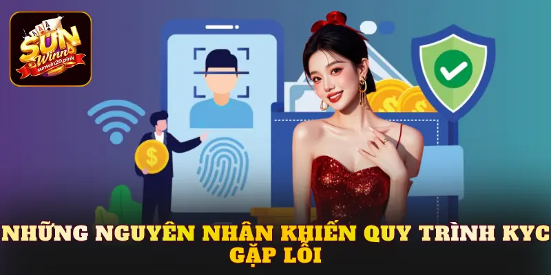 Những nguyên nhân khiến quy trình KYC gặp lỗi